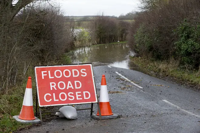 Flood warnings have been issued for some parts of the country (stock image)