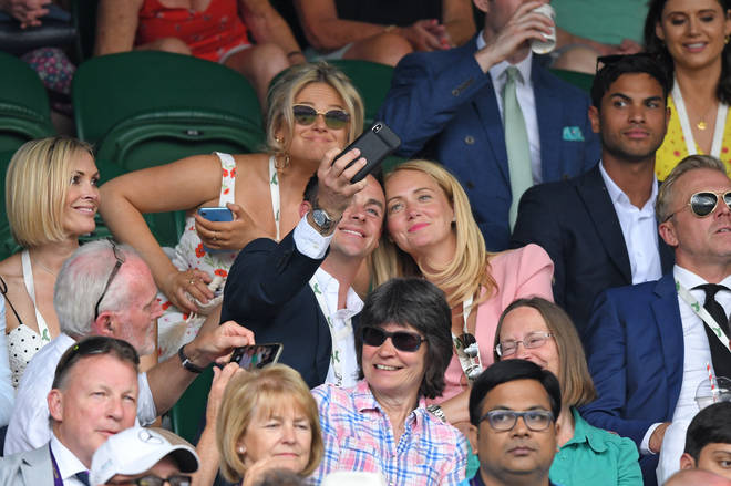 Emily Atack photobombed Ant and Anne-Marie