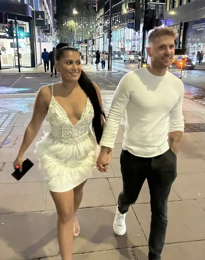Tasha Jay denied reports she was dating Married At First sight co-star Arthur Poremba after they were pictured holding hands