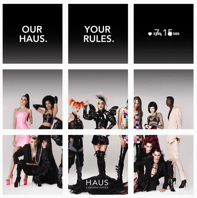 Her @hauslabs Instagram features a teaser