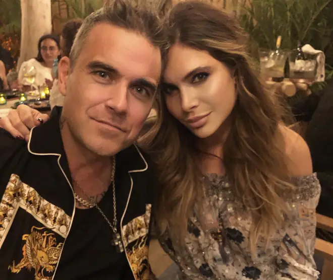 Robbie Williams called time on his relationship with Ayda Field when he entered rehab