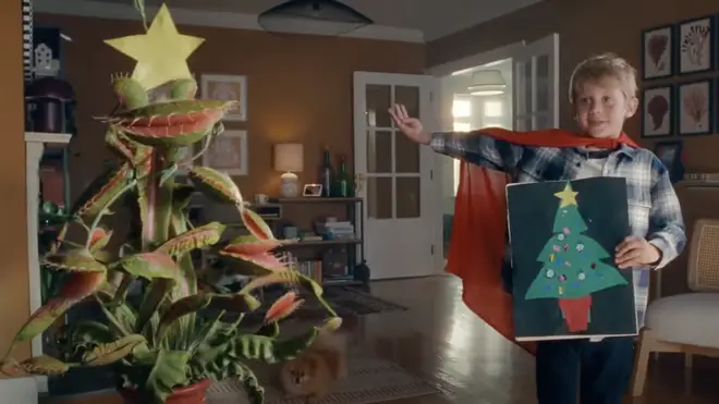 The John Lewis Christmas advert for 2023 stars a loveable venus fly trap