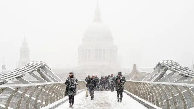 There may be a snow storm heading to the UK