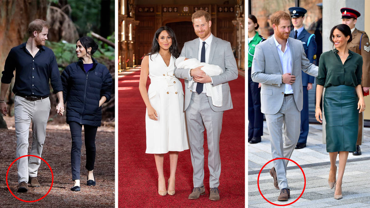 People have noticed Prince Harry only owns one pair of - Heart