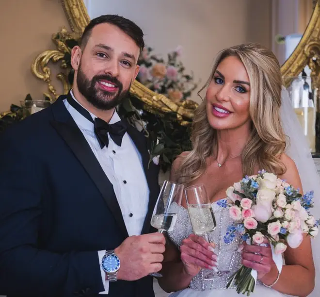 Married At First Sight star Georges Berthonneau and Peggy Rose smile