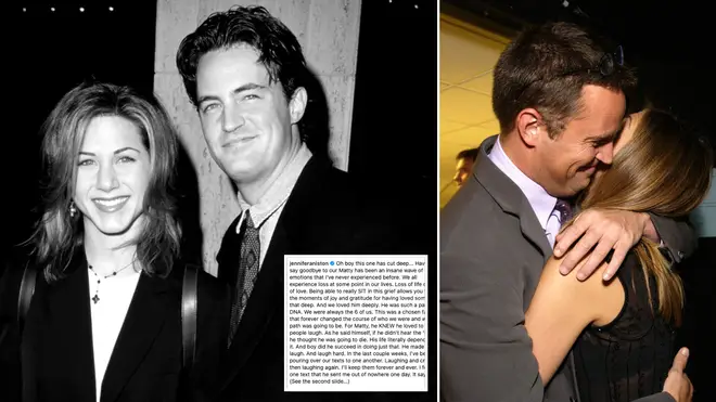 Jennifer Aniston breaks her silence following Matthew Perry's death