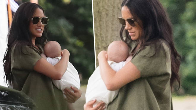 Meghan Markle has been mum-shamed for the way she was holding baby Archie