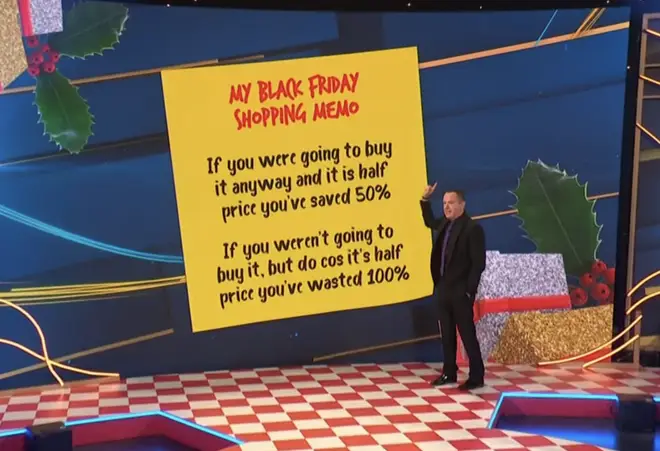 Martin Lewis has told people to only buy during Black Friday if they were going to purchase the item already