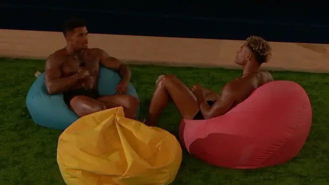 Jordan chats with Michael about his reaction to Amber's dirty dancing