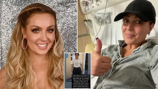 Amy Dowden reveals she feels in "limbo" after completing chemotherapy treatment