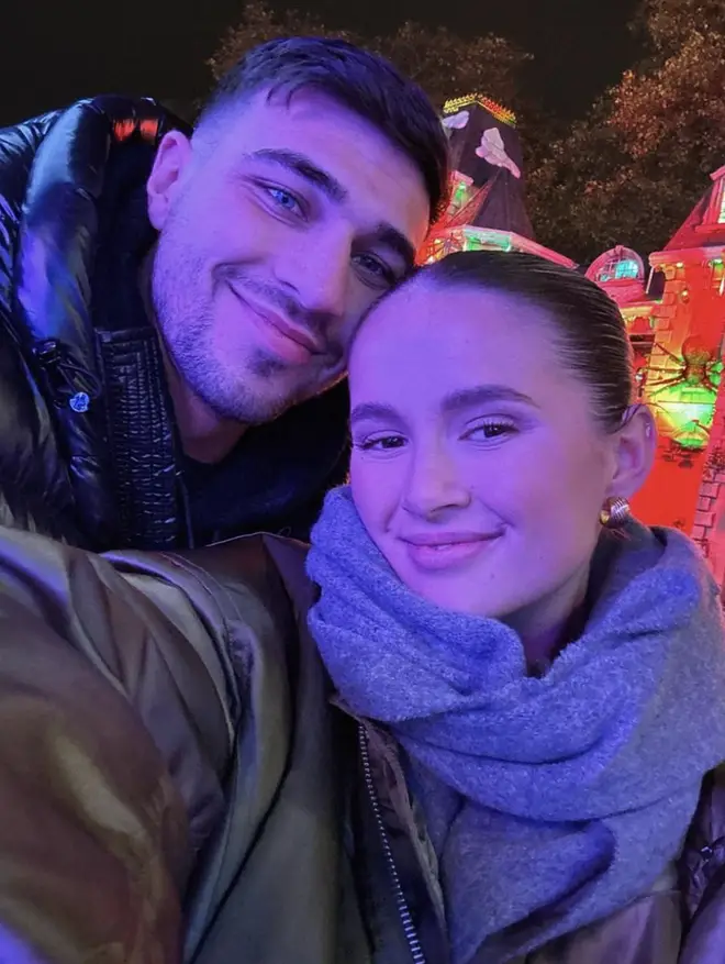 Molly-Mae Hague shared a sweet image of herself and Tommy Fury a week before the video was released
