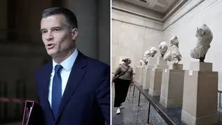 Mark Harper defending the handling of the row over the Elgin Marbles
