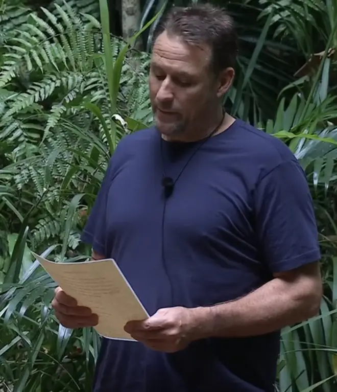Nick Pickard revealed that Grace Dent had left the I'm A Celebrity jungle