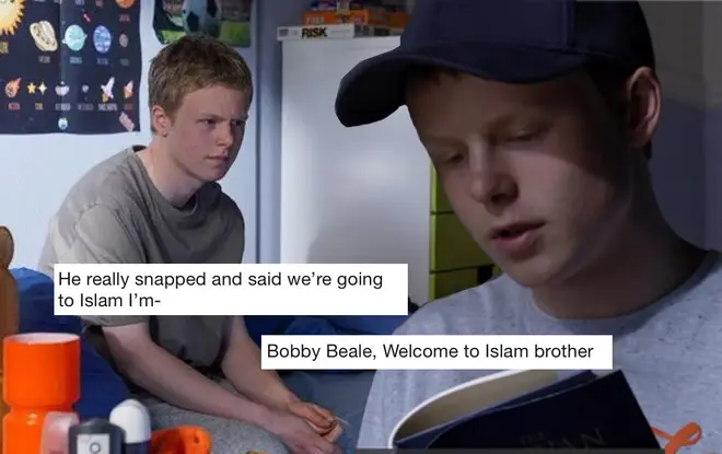 Bobby will convert to Islam after returning to Walford