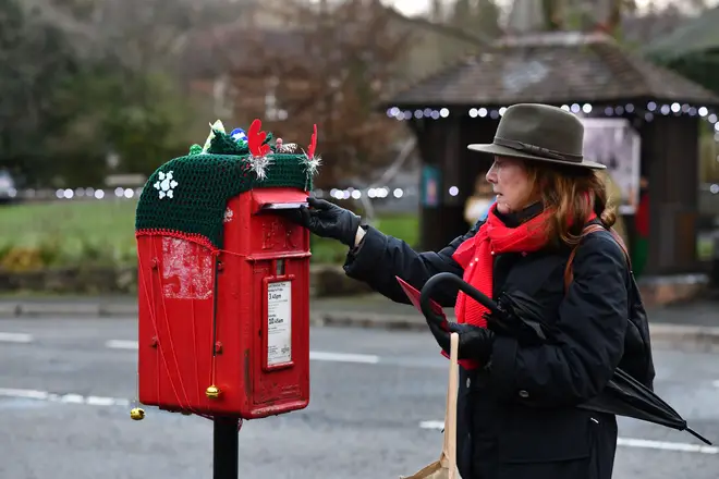 People must send their cards by 21st December for delivery before Christmas Day