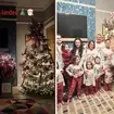 Mum-of-22 Sue Radford shows off her Christmas decorations- but fans spot problem with stocking wall
