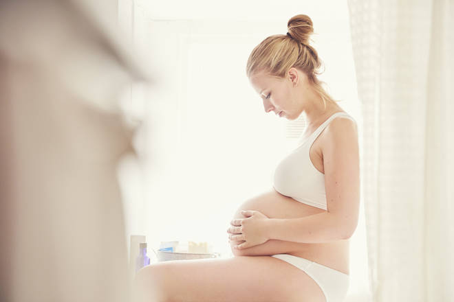 Pregnant women are claiming that their toilet seats are turning blue (stock image)
