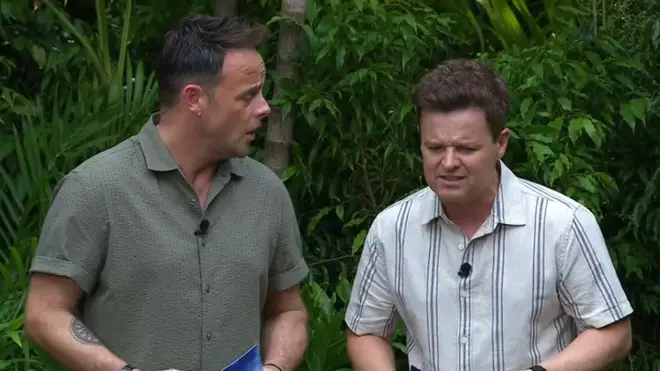 Ant McPartlin could be seen with a plaster on his watch face during a recent Bushtucker Trial