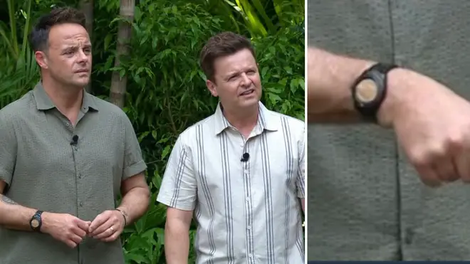 Why Ant and Dec have to cover their watches during I'm A Celebrity trials