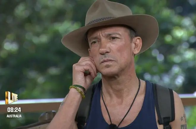 Frankie Dettori hinted at an 'incident' for Grace Dent and Jamie Lynn Spears during his exit interview on I'm A Celebrity