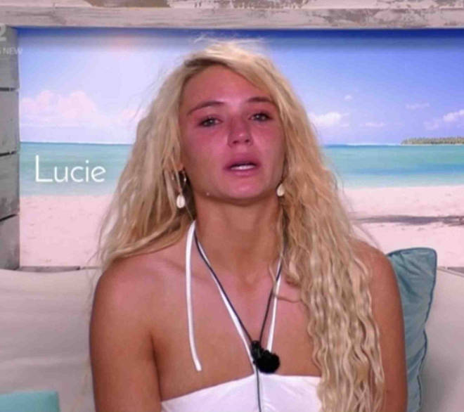 Lucie broke down in tears during the drama, which sparked a bullying row online.