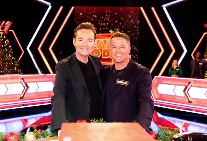 Deal or No Deal Christmas Special features Michael Owen