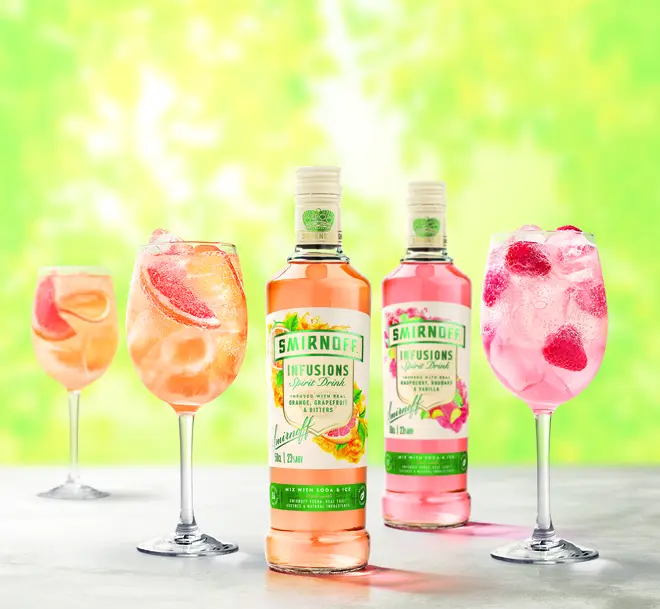 Smirnoff Infusions is the latest spritz to hit the shelves