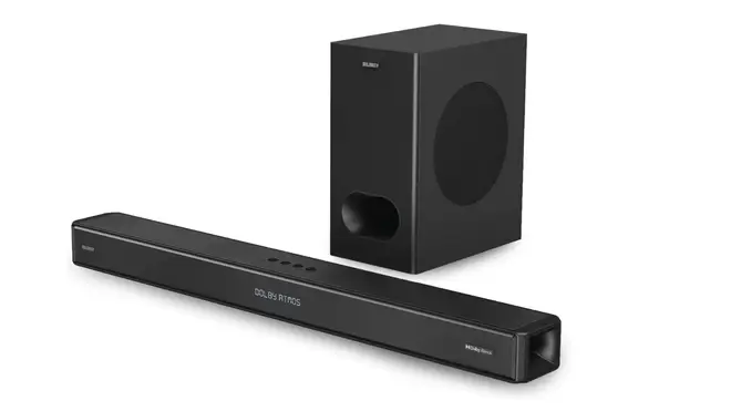 The MAJORITY Sierra 2.1.2 Dolby Atmos Soundbar is the perfect gift for TV and film lovers