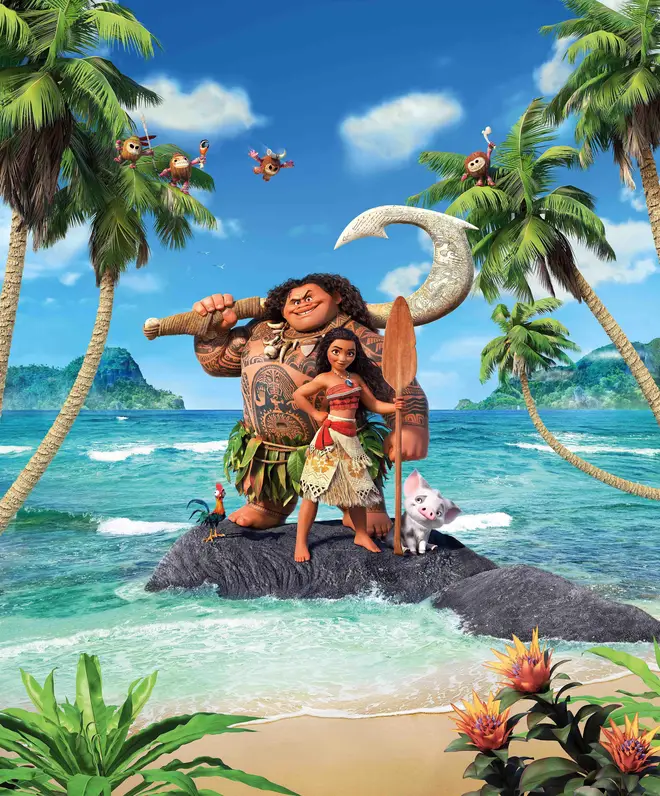 Moana is on TV this January