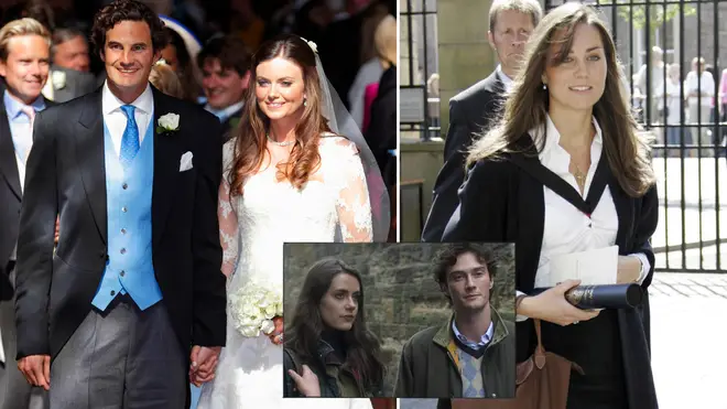 Young Kate Middleton and her ex-boyfriend Rupert Finch