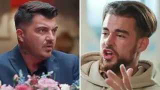 Married At First Sight's Luke and Jordan 'brawl' at party ahead of boxing match