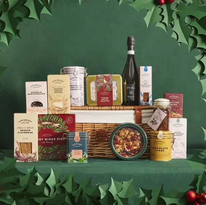 Cartwright & Butler have some beautiful Christmas hampers full of festive treats