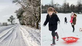 Snow forecast to hit UK for Christmas Day