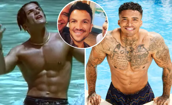 Peter Andre admits people think he looks just like the hunky Islander – but says Michael has a "better bod".