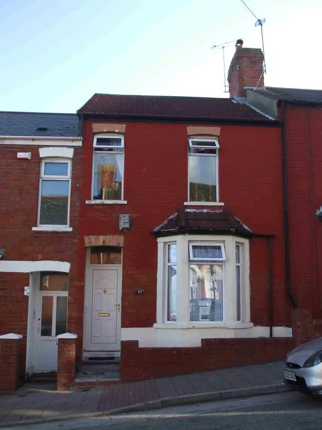 Gwen and Stacey's house sits on Trinity Street in Barry Island.