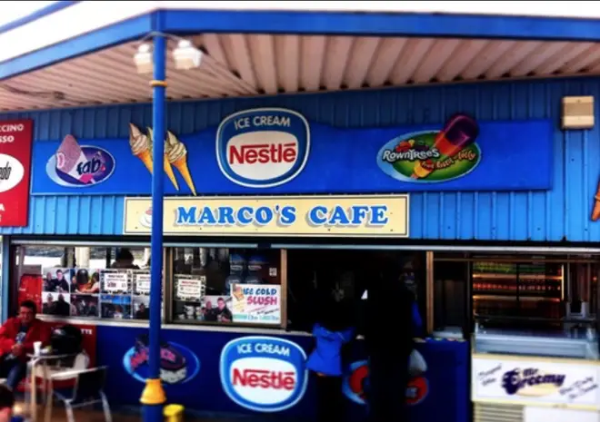 Stacey works at Marco's Coffee & Ice Cream Bar in Barry Island.