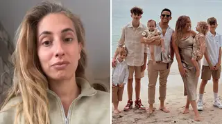 Stacey Solomon says 'it doesn't feel real' after being rushed to hospital on holiday