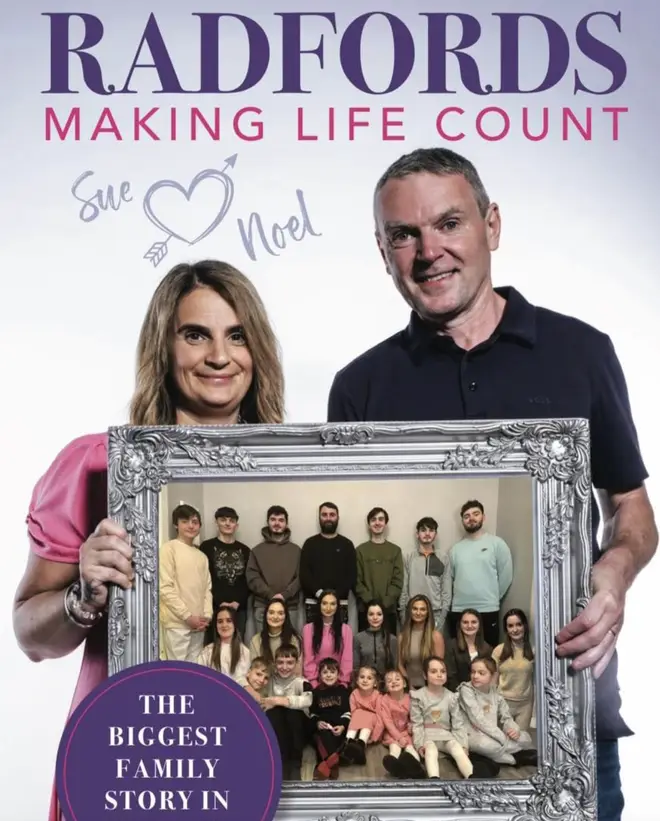 Sue and Noel Radford are releasing a book