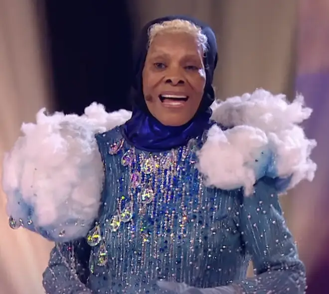 Dionne Warwick was revealed to be Weather on The Masked Singer