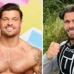 Jake Cornish poses for the Love Island All Stars photoshoot and whilst on a run