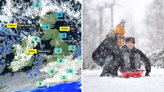 Up to 20cm of snow is expected this week