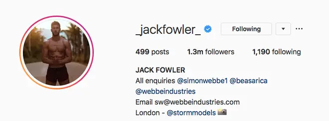 Jack's management is in his bio