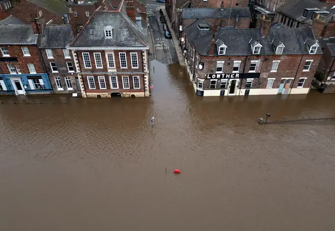 York has seen flooding from Storm Isha, only to be made worse with the arrival of Storm Jocelyn this week