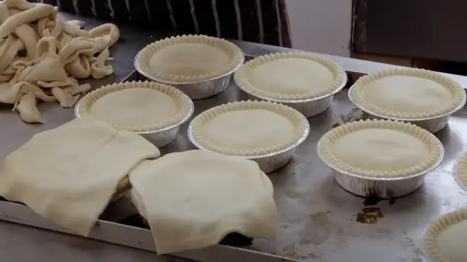 The Radford family create lots of different flavoured pies