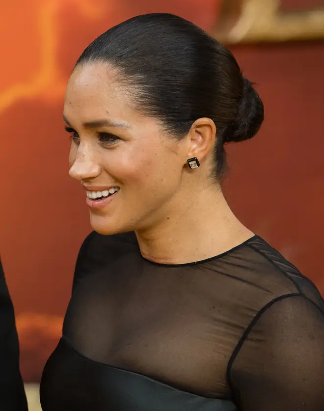 Meghan Markle has recently been favouring a tight and tidy up-do