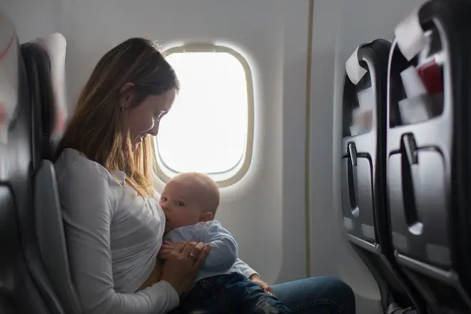 KLM warned that they may ask breastfeeding mothers to “cover up” while breastfeeding during a flight
