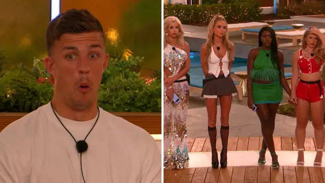 Love Island All Stars cast sit at the fire pit