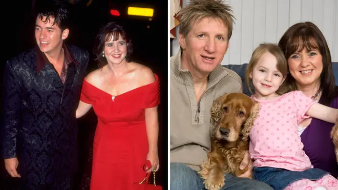Coleen Nolan was married to Shane Richie (left) from 1990 - 1999 and Ray Fensome (right) from 2007 - 2018