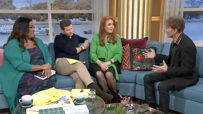 Cliff Richard on This Morning with Alison Hammond, Dermot O'Leary and Sarah Ferguson