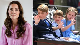 Kate Middleton was not visited by her children Prince George, Princess Charlotte and Prince Louis while in hospital